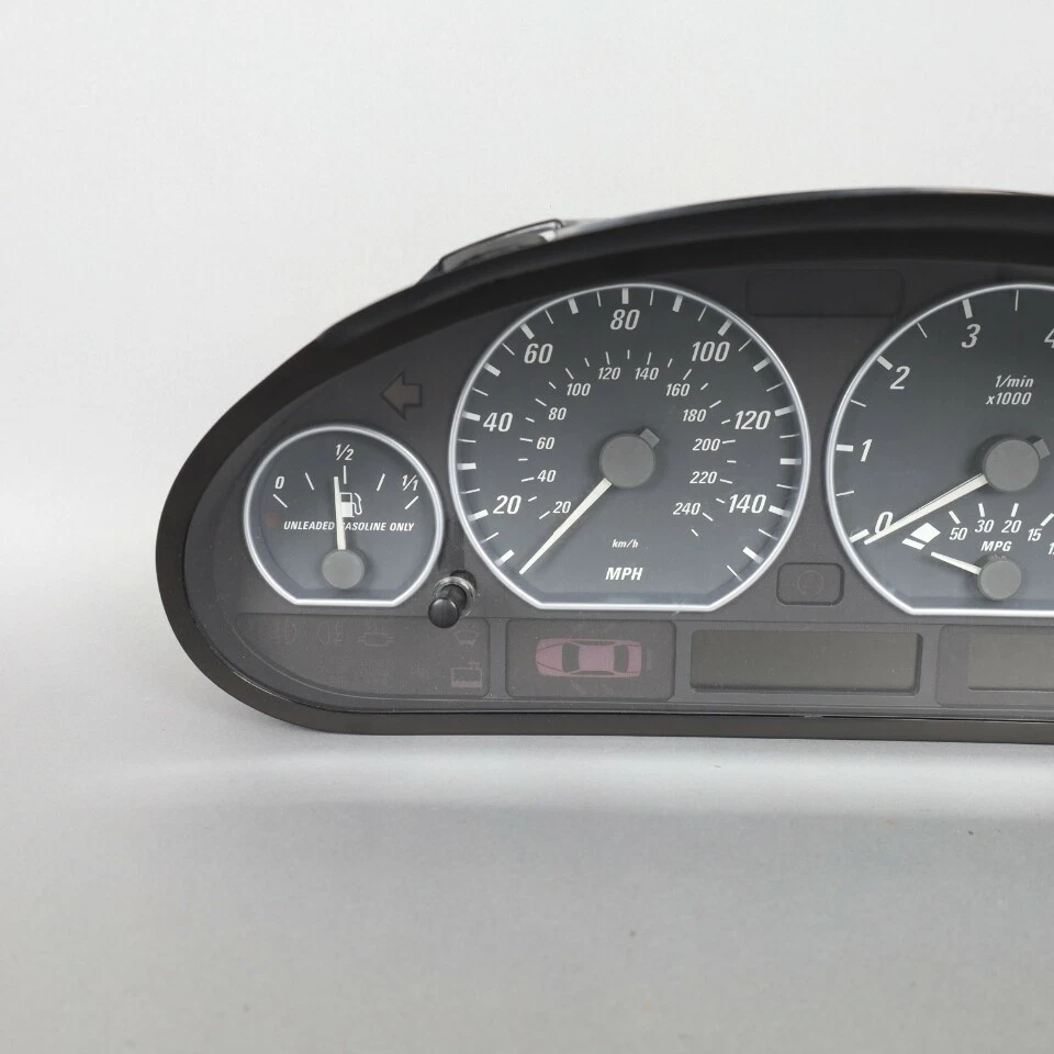 2001-2006 BMW 330ci E46 Speedometer Instrument Cluster 62116931276 OEM Used Foto 2 de 4