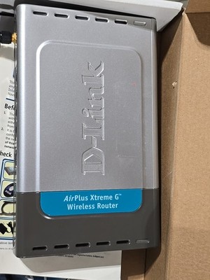 D-Link AirPlus Xtreme G DI-624S 54 Mbps 4-Port 10/100 Wireless G Router...