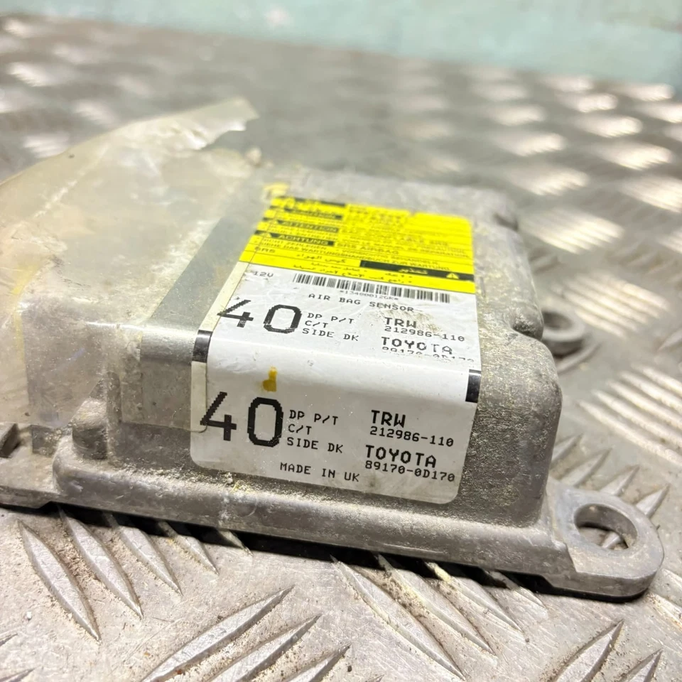 TOYOTA YARIS MK2 SAFETY BAG CONTROL UNIT 89170-0D170 2008 - Image 3 of 4