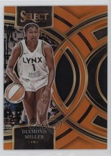 2024 Panini Select WNBA Premier Level Orange Prizm /125 Diamond Miller #169 s3g