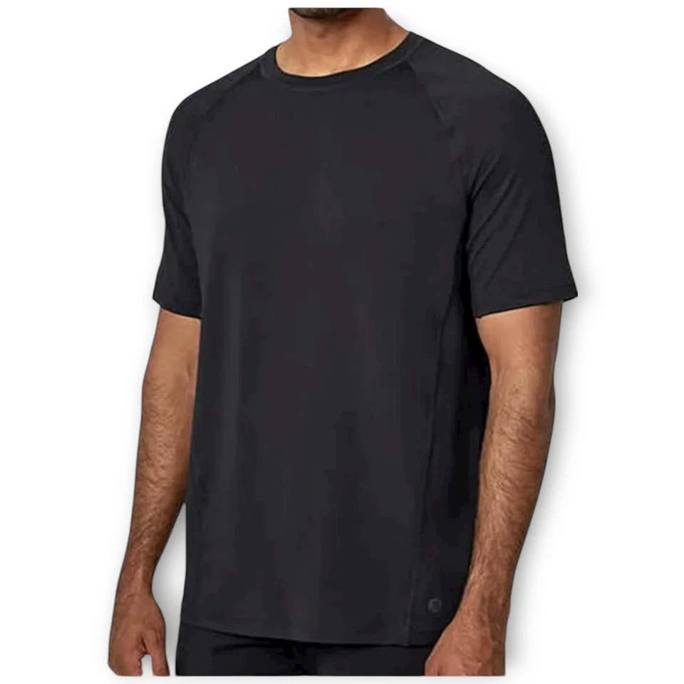 Paquete de 2 camisetas Mondetta Performance para hombre nuevas con etiquetas - negras y grises brezo - talla XL Foto 4 de 4