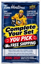 2026-27  Tim Hortons INSERT & BASE CARDS U PICK - FINISH SET✨SINGLES✨FREE SHIP