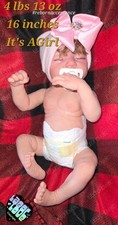 laboroflovellc reborn baby doll FBVinyl rep Levi girl