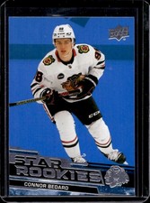 2023-24 Upper Deck NHL Star Rookies Box Connor Bedard Rookie RC Blue #1