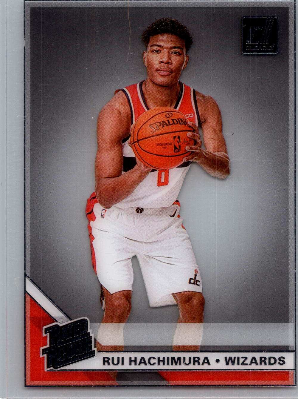 Rui Hachimura #58 2019-20 Clearly Donruss Washington Wizards MBKC#172