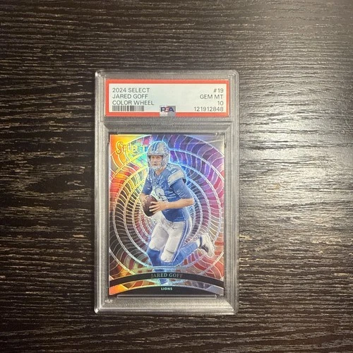2024 Panini Select - Color Wheel Jared Goff #19