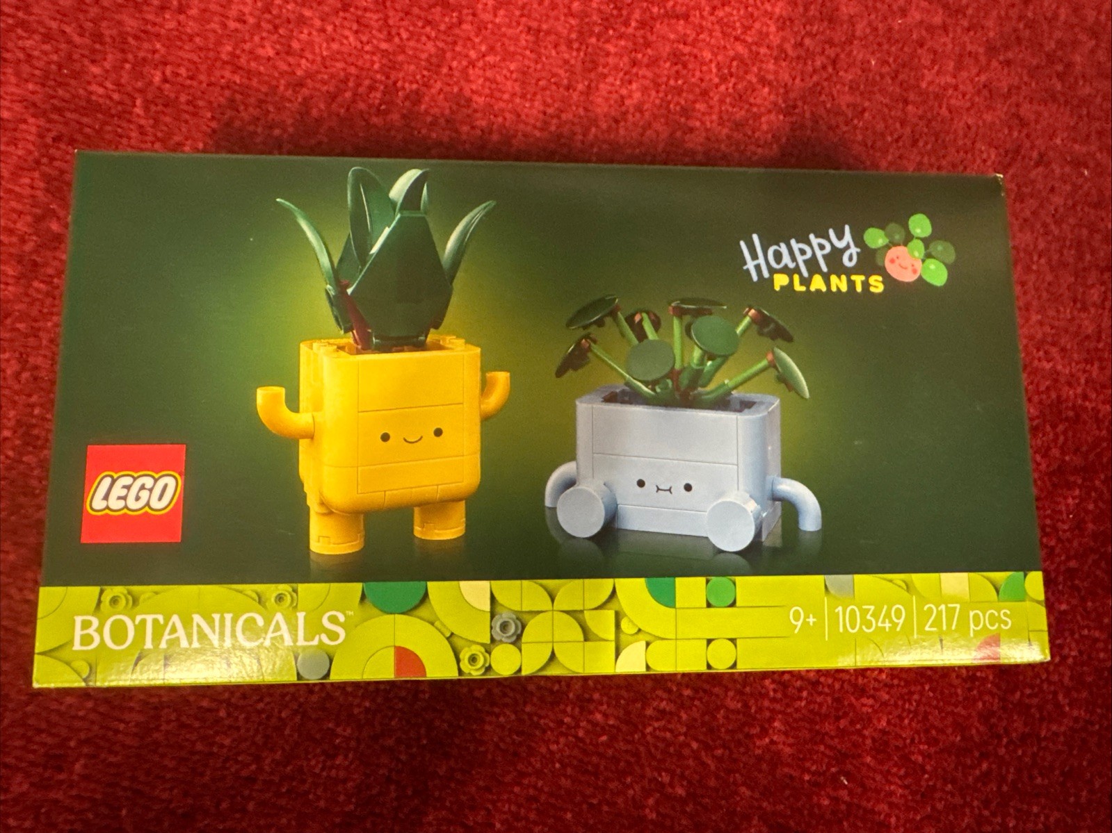 lego Botanicals : Happy Plants (10349)9+ New&sealed 217pcs
