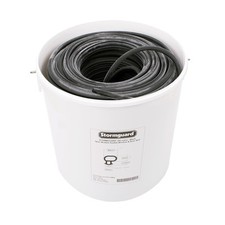 Image of Stormguard UPVC Bubble Gasket Door Window Rubber Seal Black 100m Tub or Sample