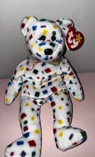 Ty Beanie Babies TY2K the Bear With Tag Stuffed Animal Plush Toy 8"