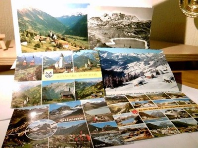 Vorarlberg / Österreich. 6 x Alte Ansichtskarte / Postkarte s/w u. farbig, ungel