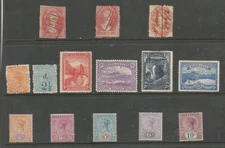 Tasmania mainly mint Victorian selection of 14 ,the 3 earlies are used