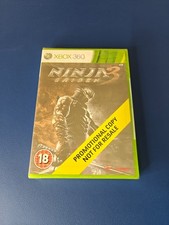 XBOX360 NINJA GAIDEN 3 VERSION PROMO, NEUF SOUS BLISTER