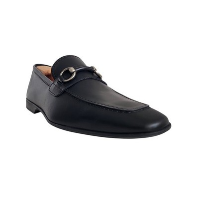 Magnanni \'Lino\' Black Leather Bit Loafers 25911-1_men_Magico-  main image 2