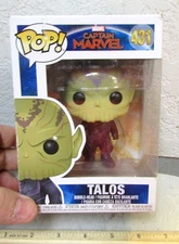 Funko Pop vinyl figure Figurine New in Box 431 Talos, Marvel Captain Marvel