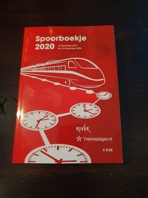 Kursbuch NS Niederlande 2020 Bahn Train Timetable Holland indicateur chemin fer