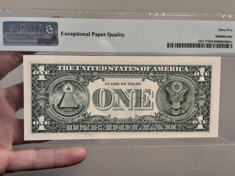 2003 A $1 Federal Reserve Star Note Atlanta PMG 64 EPQ - Image 4 of 4