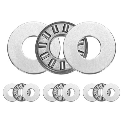 4 Sets NTA815 2TRA Thrust Needle Roller Bearings With Two Washers, ID 1