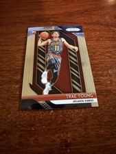 2018-19 Panini Prizm #78 Trae Young Rookie Card. rookie card picture
