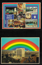 USA / Nevada , Las Vegas . Four Different Cards . Un posted postcard