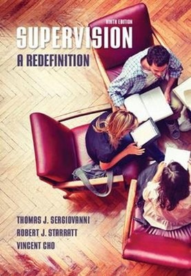 Supervision: A Redefinition by Thomas Sergiovanni (English) Hardcover Book