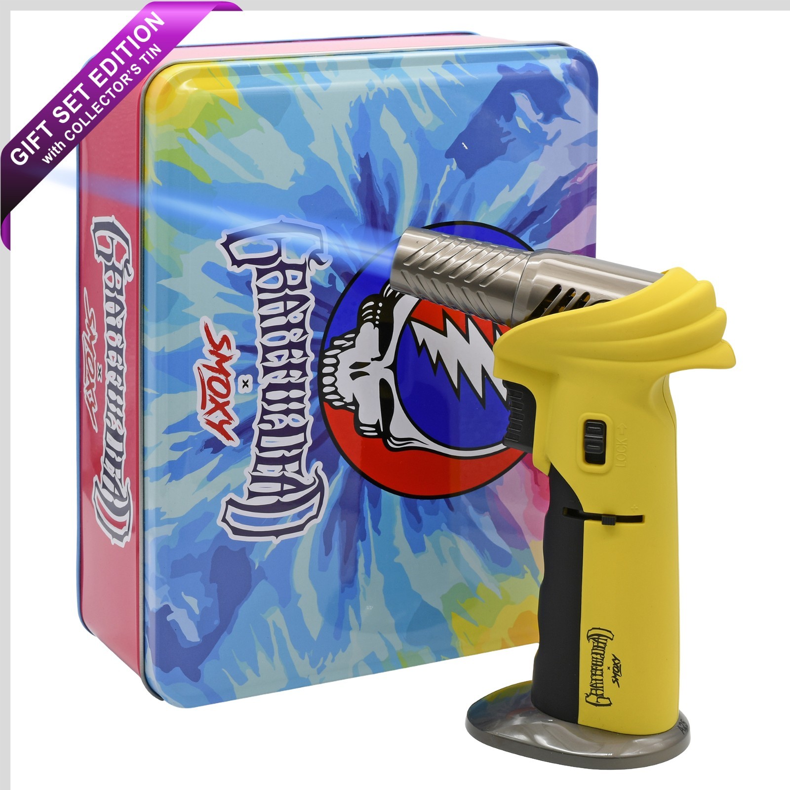- Grateful Dad Gift Set With Dab Torch & Collectors Tin