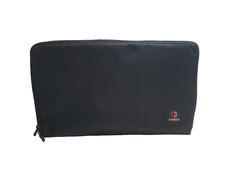 Coast Black Nylon Audio Cassette Tape Storage Carrying Case Shoulder Strap 60