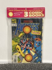 Marvel Comics 3 Comic Books Sealed Pack Bundle Thor GI Joe Avengers