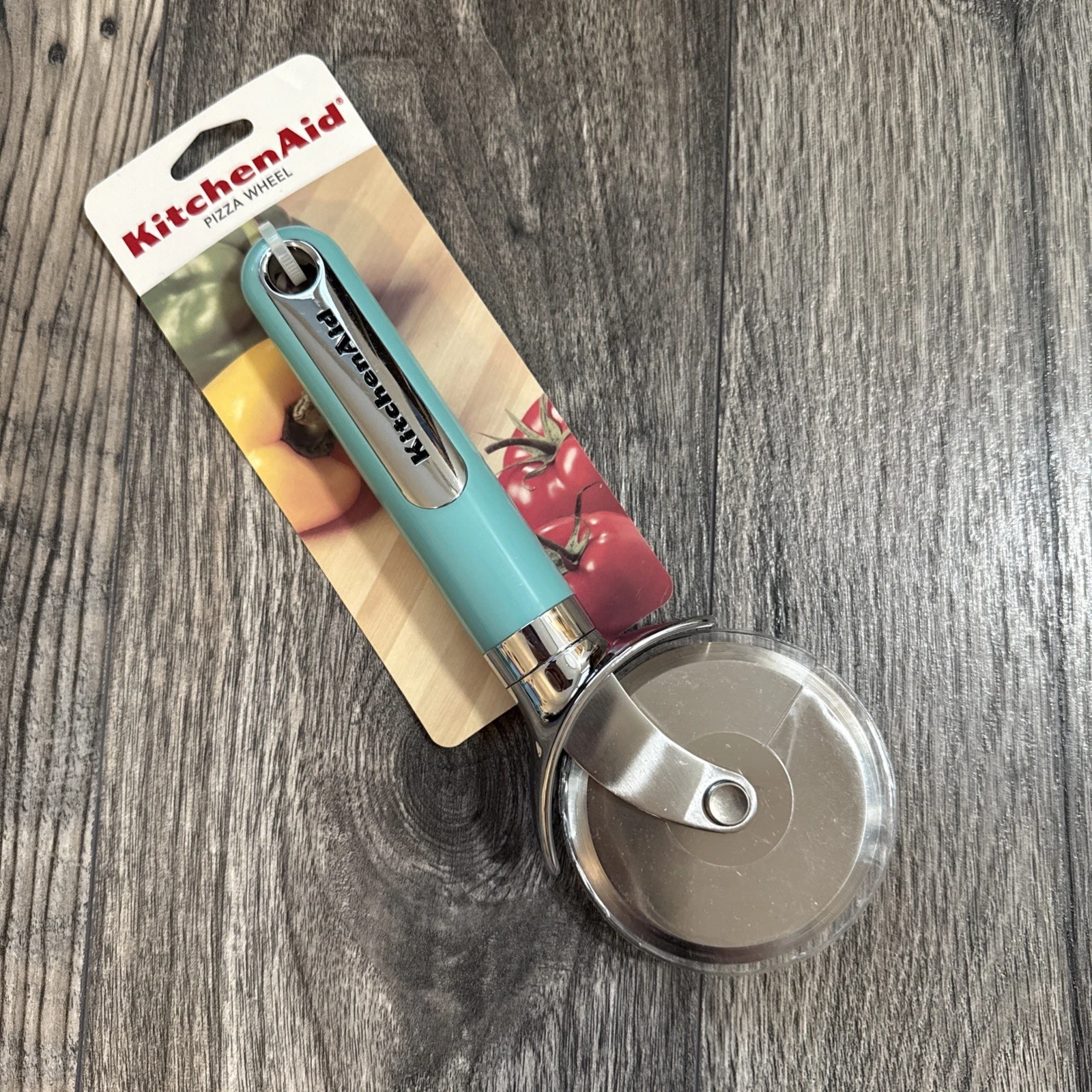 KitchenAid Pizza Wheel Cutter Aqua Blue Sky HAQA New
Opens in a new window or tab
