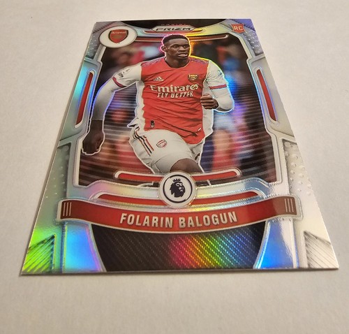 2021-22 Prizm Premier League Silver Prizm #208 FOLARIN BALOGUN RC ROOKIE! πΊπΈπ₯ - Picture 4 of 5