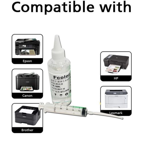 Epson Printer Cleaning Kit Unblock Print Head Nozzles Flush 2024 Cleaner L3F5 - 第 13/13 張圖片