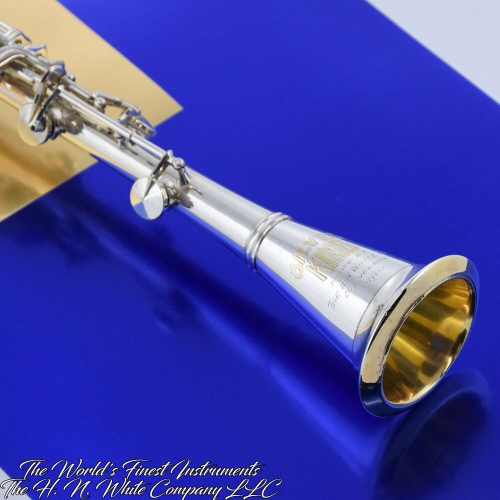 Vintage Silver King Clarinet Sterling Silver Bell Great Every Day