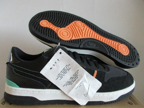 nike squash type black orange