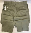 HOUSE OF CARRINGTON Men's Clubhouse Olive Green Cotton Pleated Pants Size 36 NEW — photo 8