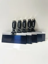 (Lot Of 5) Husky 10in Taping Knife - Wallpaper Fixed Scraper 496033 Hammer End