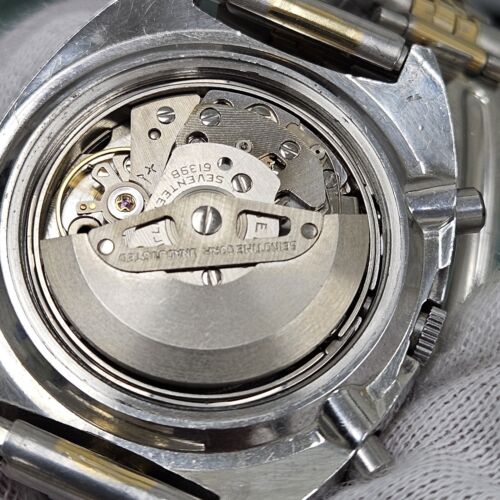 Vintage Seiko 6139-6005 Blue Pogue Pepsi Bezel Chronograph 17 Jewel - Picture 9 of 14