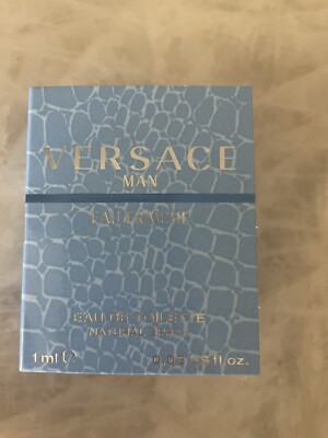 VERSACE Man Eau Fraiche Eau De Toilette Sample Vial 1ml