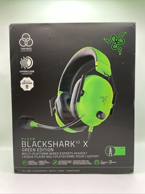 Razer Blackshark V2 X Wired Gaming Headset for PlayStation 4/Xbox One/Nintendo