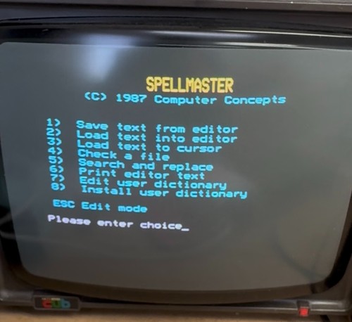 ACORN BBC MICRO ROM - COMPUTER CONCEPTS SPELLMASTER - Photo 3/3