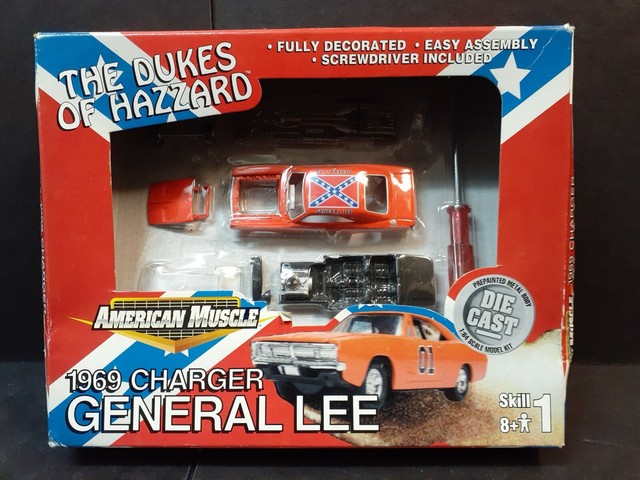 The Dukes of Hazzard American Muscle Die Cast General Lee Model Kit 1 64 for sale online | eBay