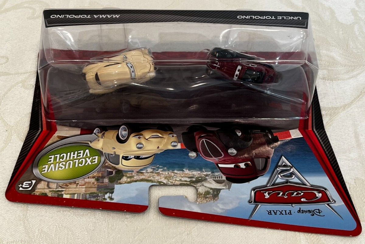 カーズ マテル Uncle Topolino Mama Topolino Disney Pixar Cars 2 UNCLE TOPOLINO & MAMA TOPOLINO Exclusive