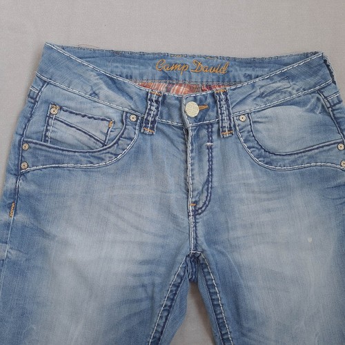 Camp David Ron Herren Jeans Größe W32 L32 Regular Fit Straight Denim Stretch - Bild 4 von 24