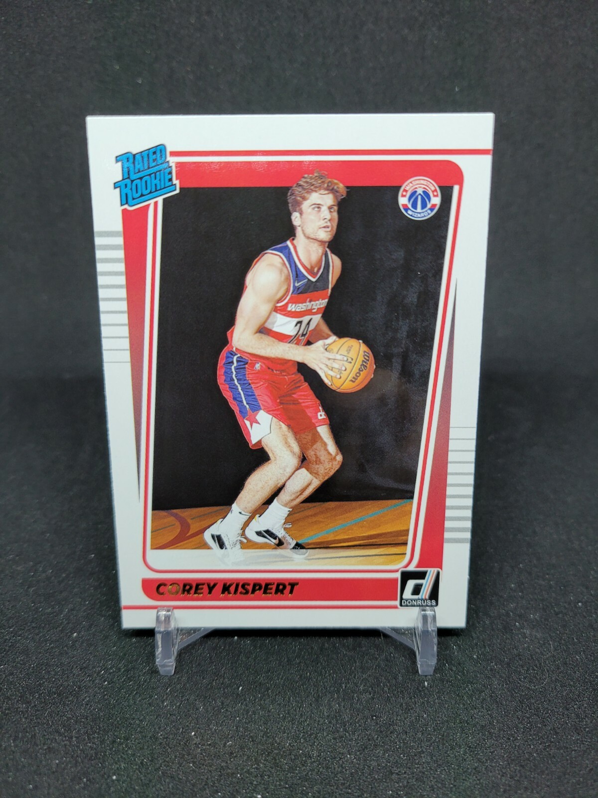 Corey Kispert 2021-22 Panini Donruss Basketball Rated Rookie RC No. 233