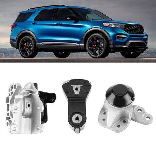 For Ford Explorer 3.5L 2016-2019 Engine Motor Mounts & Transmission Mount 3PCS - Picture 3 of 19