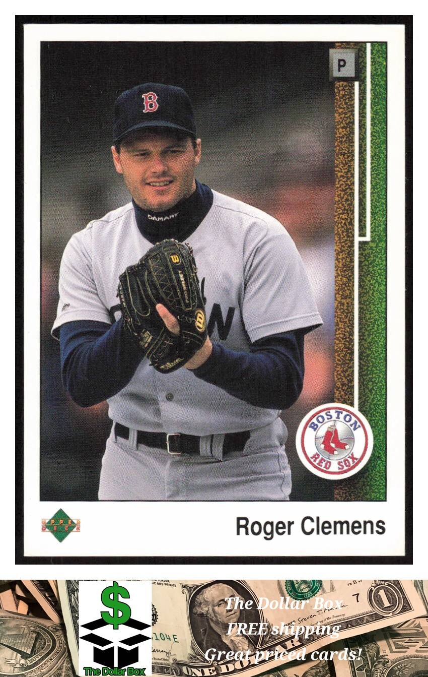 1989 Upper Deck #195 Roger Clemens - Boston Red Sox