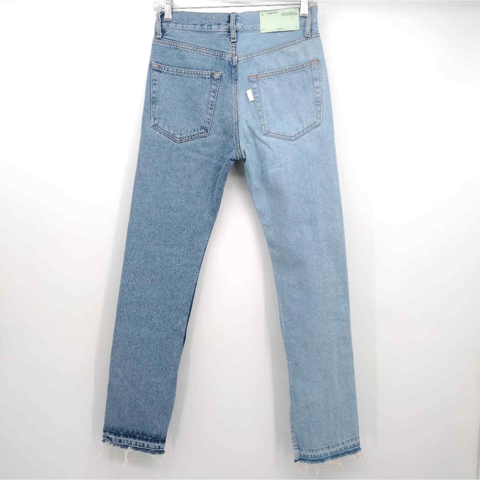 OFF-WHITE Two Tone Mod.Split Mod Split Baggy 5 Po… - image 8