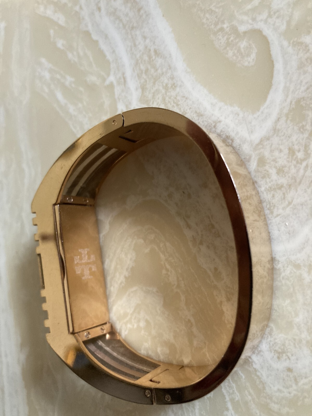 Tory Burch gold plated rectangular Bangle For Wom… - image 2