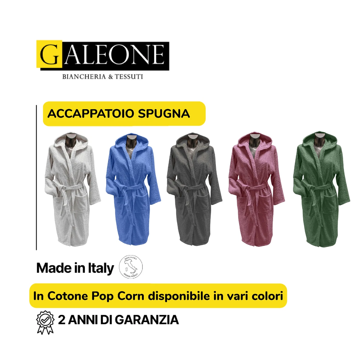 Arena TEAM STRIPE ROBE - Accappatoio - black/white/nero
