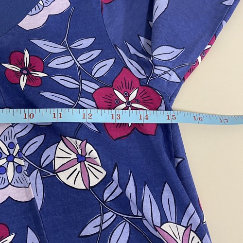 TEA COLLECTION Dress Girls 12 Multicolor Floral Long Sleeve V-Neck Lot of 2 - Picture 15 of 17