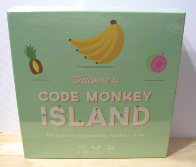 Welcome to Code Monkey Island Programming Coding Board Game Factory SEALED