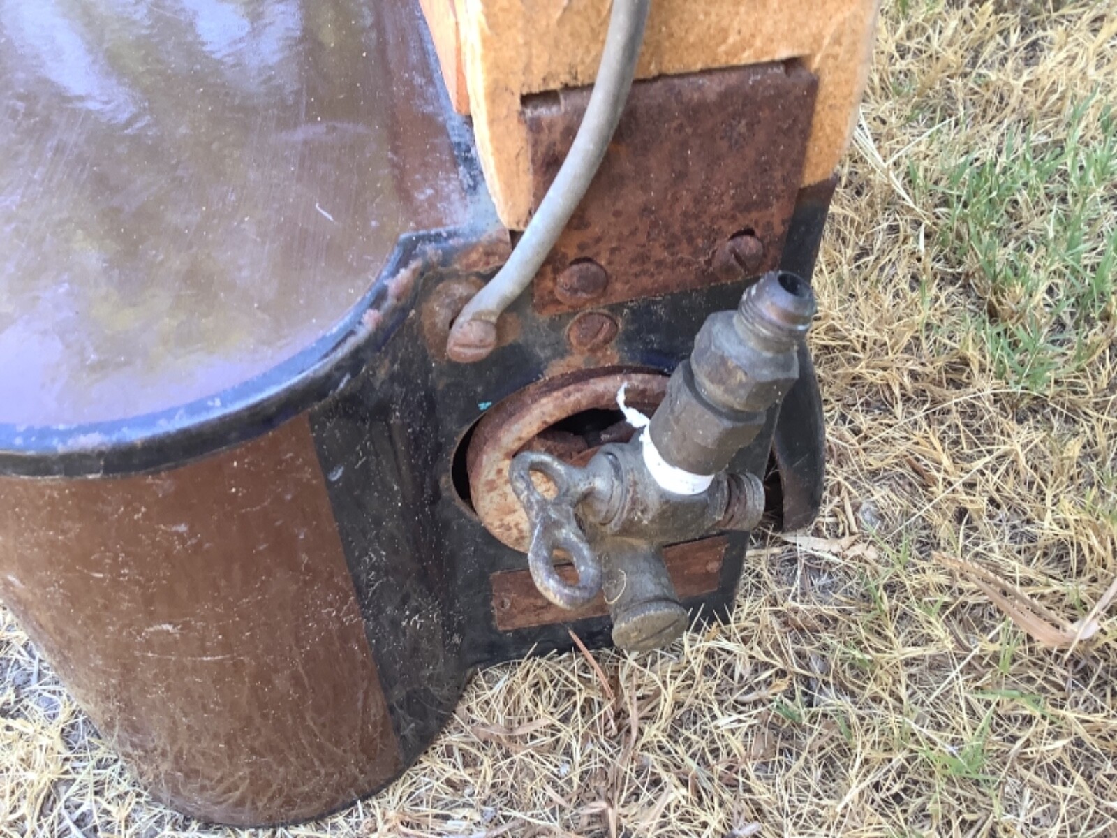 Antique Vtg SAMCO Gas space room Heater 20,000 BTU ceramic grates